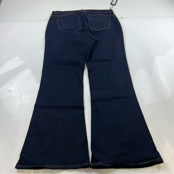 James Icon women’s navy blue jeans 18 NWT L24-19 - Picture 5 of 5